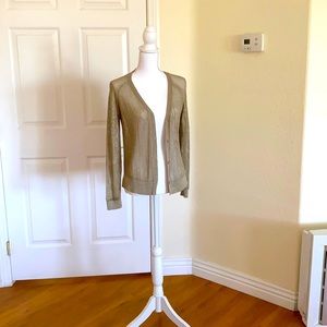 Light gold cardigans